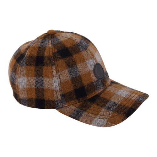 Swanndri Swanni Wool Check Baseball Cap